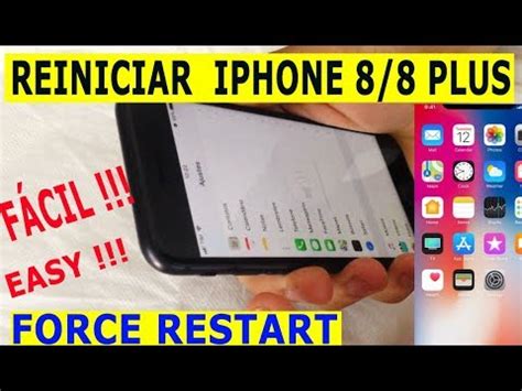 Como Reiniciar O Iphone 8 Plus - Como forçar Reiniciar iPhone 8/8 Plus - Force Restart iPhone 8 and ...