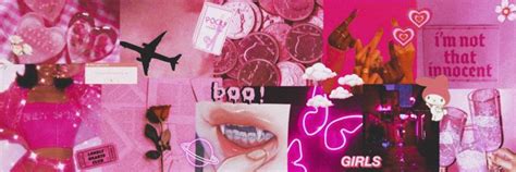 Pink Aesthetic Header