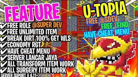 Free Role Sdev New Growtopia Private Server Terbaru Best Gtps