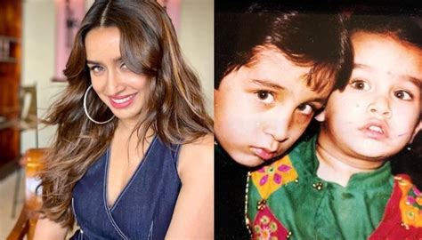 Pictures Of Shraddha Kapoor In Childhood