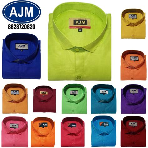 Polyester Collar Neck Men Shirt Ajm At Rs 120 In Ulhasnagar Id