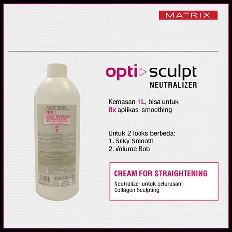 Jual Matrix Opti Sculpt Neutralizer Cream Netral Pelurus Rambut