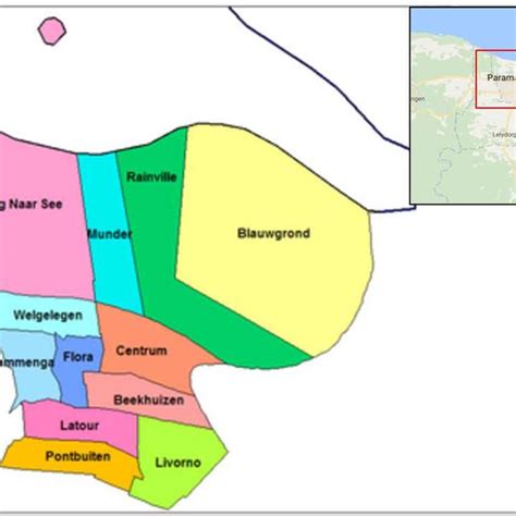 Suriname Geology Map Source Staatsolie Download Scientific Diagram