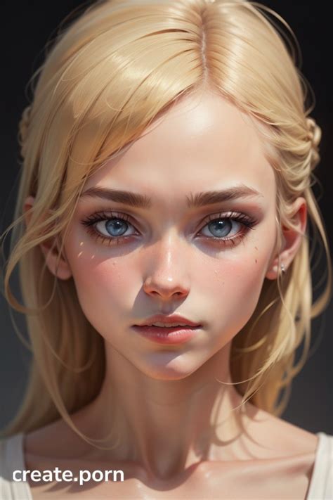 Blonde Hair AI Porn