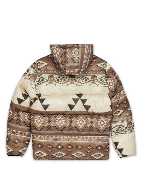 Reason Jacket - Argyle Puffer - Brown - RCP-10 – Vengeance78