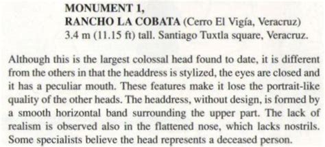 Giant Stone Heads Of Mexico