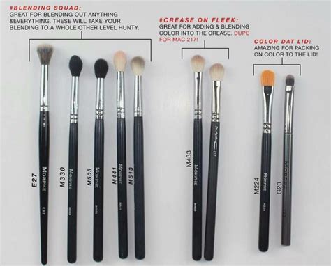 Morphe Brush Chart Brush Dupes Makeup Dupes Makeup Kit Makeup Inspo