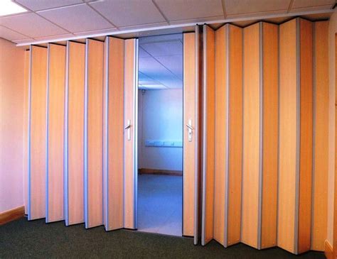 An Open Room Divider With Sliding Doors In The Middle And Another Door