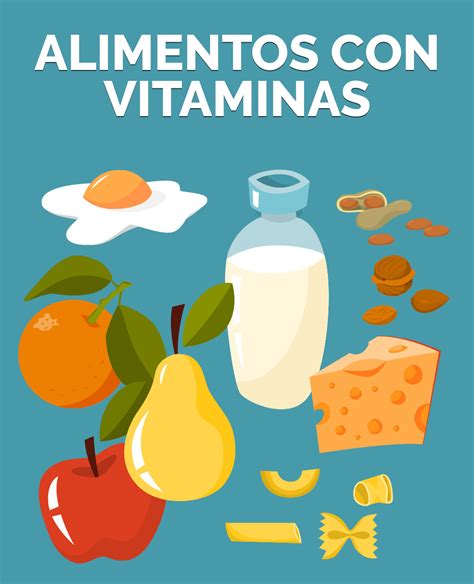 LAS VITAMINAS Alimentos beneficios e infografías para primaria