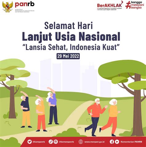 Selamat Hari Lanjut Usia Nasional