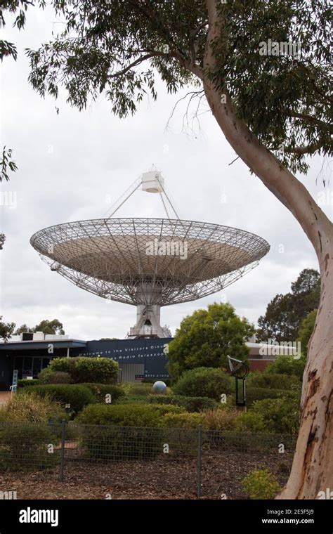 The Parkes Observatory, a radio telescope observatory near Parkes, New ...