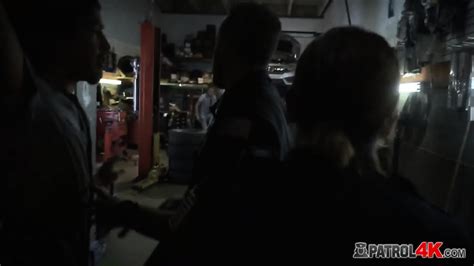 Mechanic Shop Owner Gets His Tool Polished By Horny Female Cops