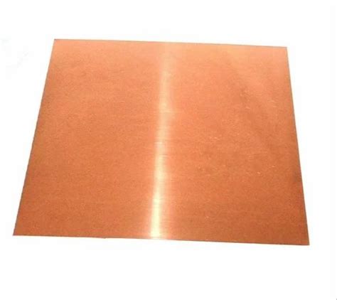 50 Mm Beryllium Copper Sheet At Rs 2800 Kilogram Beryllium Copper