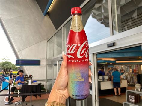 New Walt Disney World 50th Anniversary Collectible Coke Bottles Debut