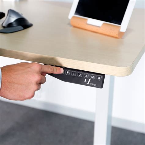 Electronic Adjusting Sit + Stand Desk // Single Motor (Natural Oak) - Mingo Labs - Touch of Modern