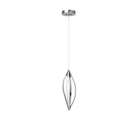 Dainolite Selene 15 Watt Integrated LED Polished Chrome Pendant SEL 6P