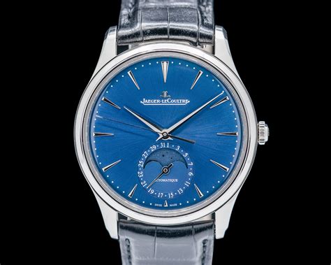 Jaeger LeCoultre Master Ultra Thin Moon SS Blue Dial 2024 Q1368480 for