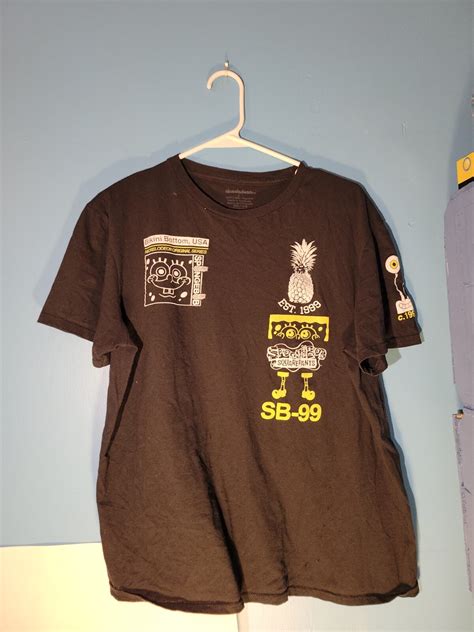 Nickelodeon Bikini Bottom Mens Spongebob Squarepants Gem