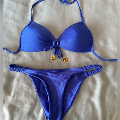 Luli Fama Swim Luli Fama Royal Blue Bikini Poshmark