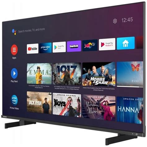 Telewizor Toshiba Ua D Dg K Uhd Androidtv Erli Pl