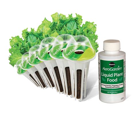 Aerogarden Salad Greens Seed Pod Kit With Red And Green Leaf Romaine