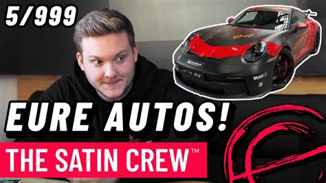 Wir REACTEN Auf Eure Autos Teil 5 THE SATIN CREW YouTube