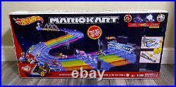 Car Track Set Hot Wheels Mario Kart Rainbow Road Foot Track Set With Lights Sounds