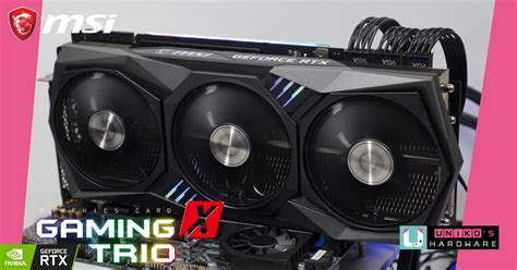 MSI GeForce RTX 3090 GAMING X TRIO 24G 評測開箱 | UNIKO's Hardware