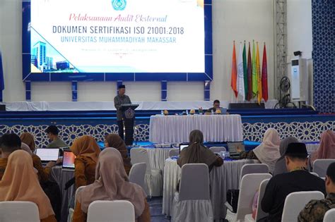 Unismuh Makassar Gelar Simulasi Audit Eksternal Iso Menara