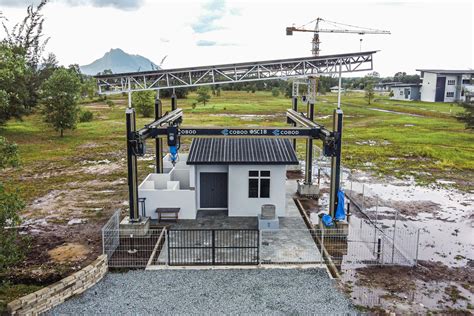 First 3d Printed House In Borneo Cobod International