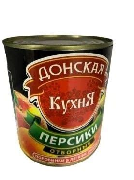 Персик в сиропе Донская Кухня 3100 гр - купить с доставкой по выгодным ...