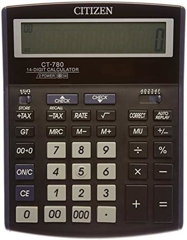 Citizen CT 500 JS Basic Calculator 12 Digit Amazon In Office Products