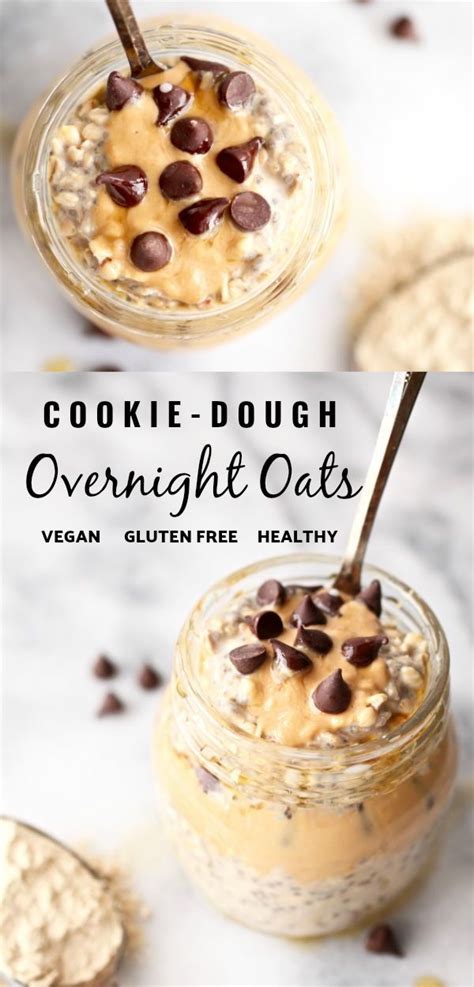 Vegan Protein Cookie Dough Overnight Oats Artofit