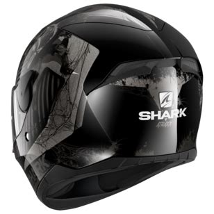 Casco Shark D SKWAL 2 ATRAXX Negro Arriola Motor