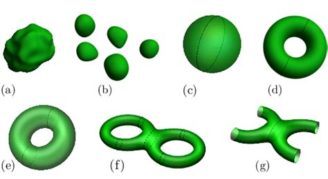 Manifolds In R 3 And Their Betti Numbers Download Scientific Diagram