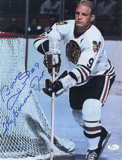 Bobby Hull Autographed Chicago Blackhawks 11×14 Photo House Of Hockey