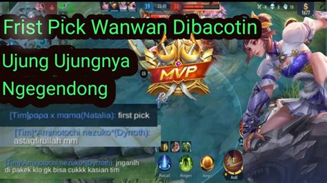 Solo Ranked Tier Epic Berasa Uji Nyali Mobile Legends Youtube