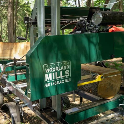 HM136MAX™ Woodlander® Trailer & Sawmill