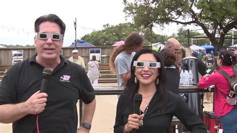 Watch Full Eclipse Coverage From Boerne With KSAT S Steve Spriester And