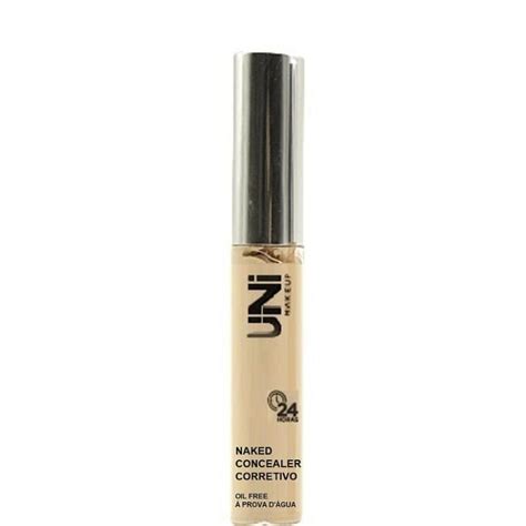 Uni Makeup Naked Concealer Corretivo Oil Free Á Prova DÁgua C01 12ml