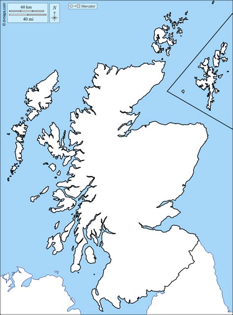 Editable Map Of Scotland