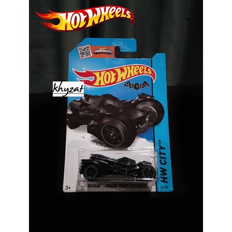 Hot Wheels Batman Arkham Knight Batmobile Shopee Malaysia