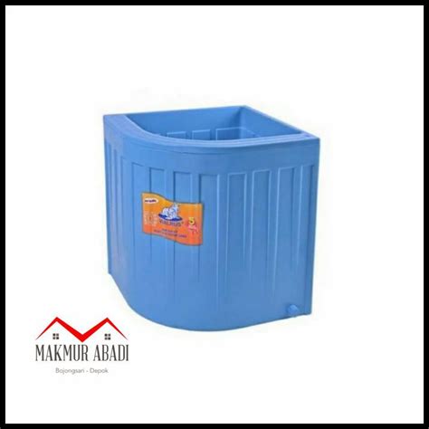 Jual Bak Mandi Sudut Walrus Panel Komplit Biru Shopee Indonesia