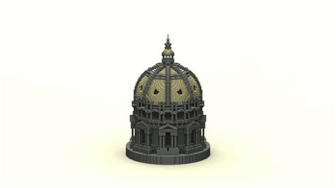 Domed Circular Structure Minecraft Map
