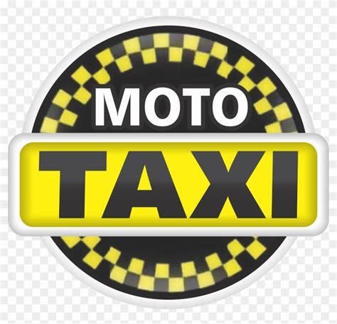 a taxi sign with the word moto taxi in yellow and black on transparent background