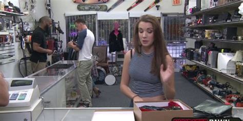 Brunette Babe Naomi Alice Fucks A Pawnman In Hardcore Tnaflix