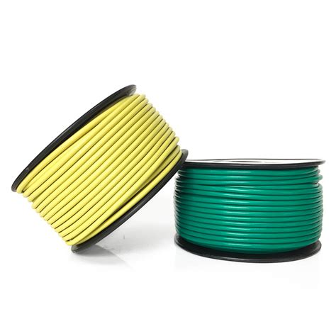 Pe Insulated Yellow Green Mm Robot Lawn Mower Cable Wire Boundary