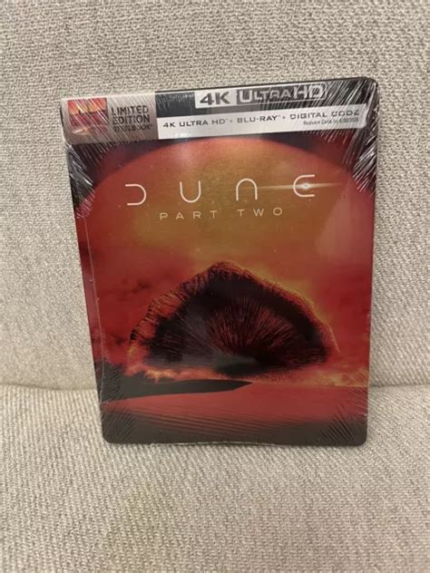 DUNE PART 2 Two Steelbook 4K UHD Blu Ray Digital 67 15 PicClick UK