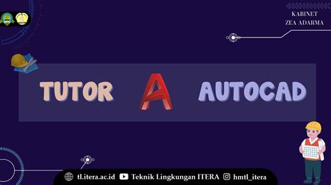 ENVIRO TUTOR AUTOCAD TAMPAK DEPAN DAN BELAKANG YouTube