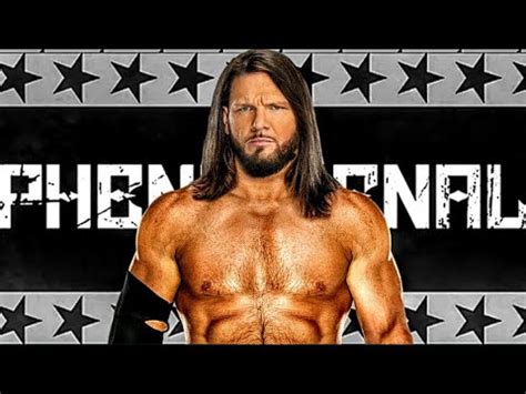 WWE Aj Styles New Theme Song 2024 Arena Effects Version You Don T